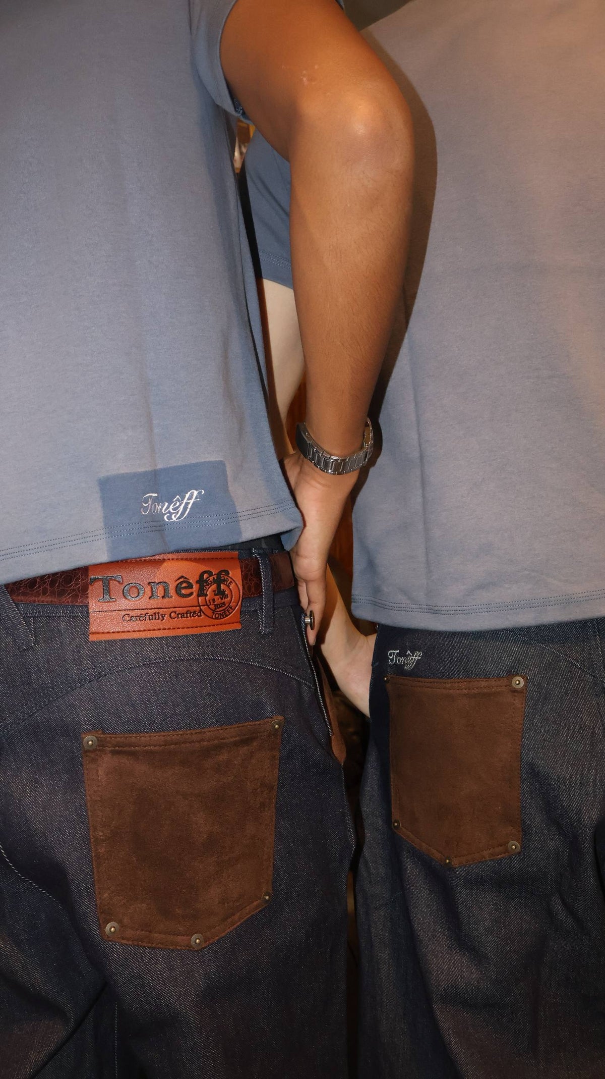 Suede Mule Pants