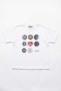 "Buttons" Tee