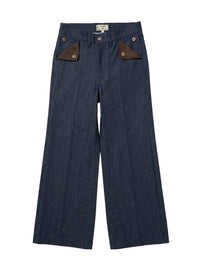 Suede Mule Pants