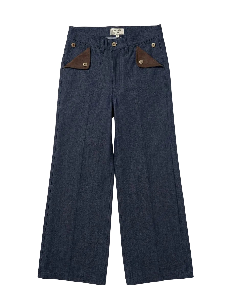 Suede Mule Pants