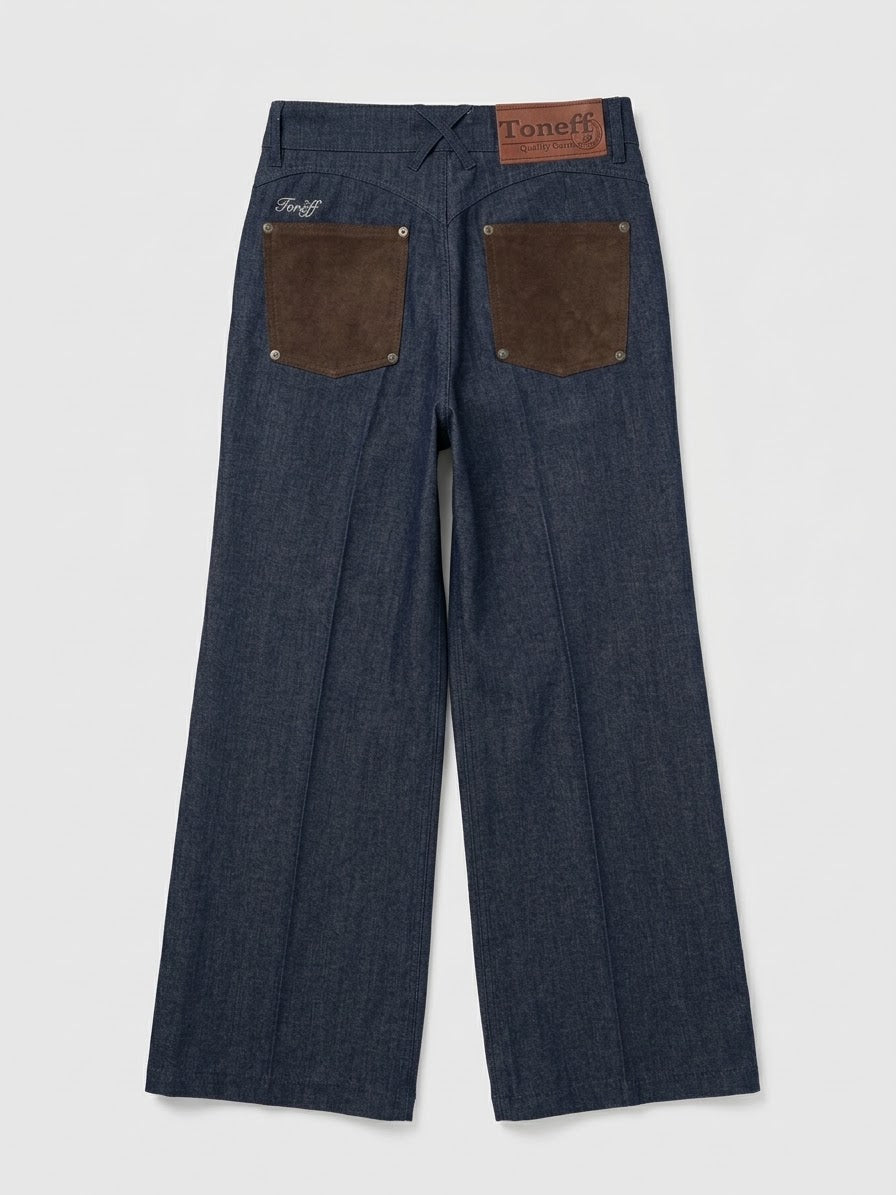 Suede Mule Pants