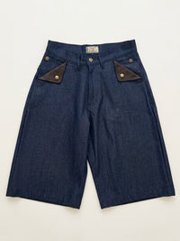 Suede Mule Jorts
