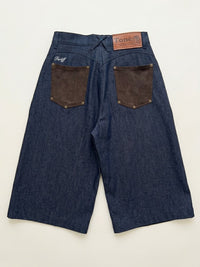 Suede Mule Jorts