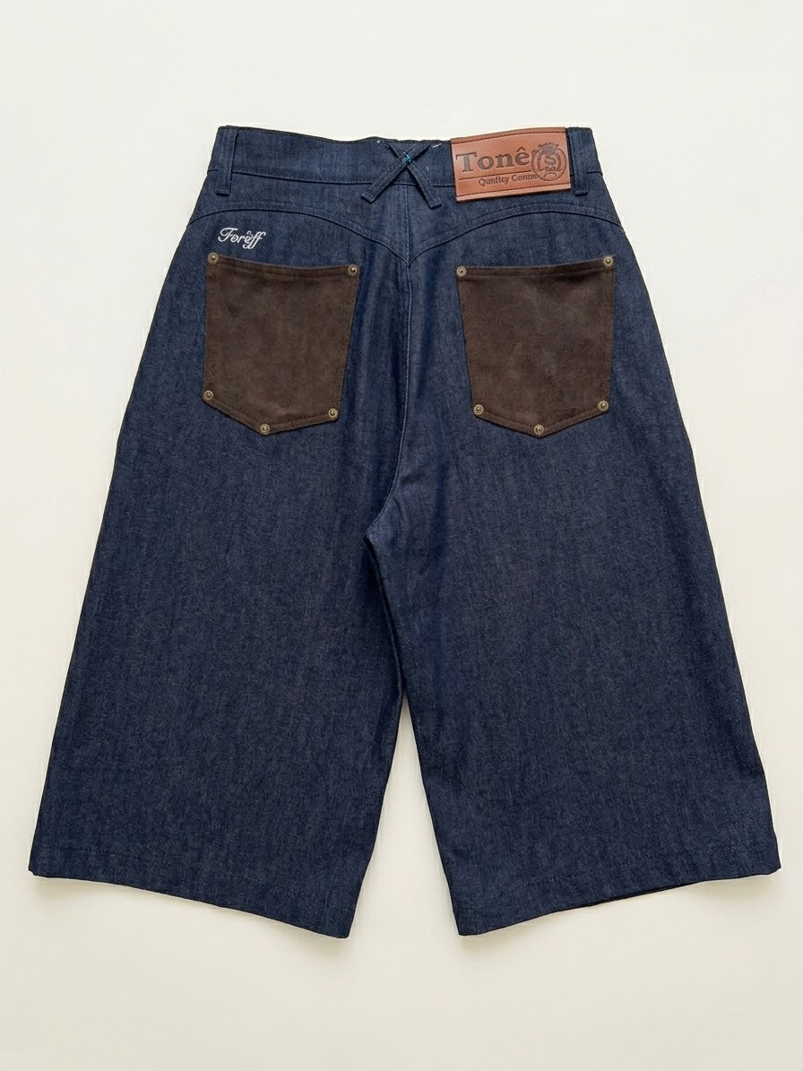 Suede Mule Jorts