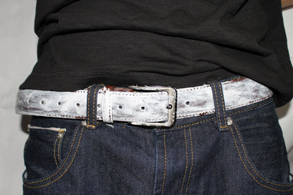 Painted Distressed belt