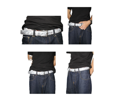 Painted Distressed belt